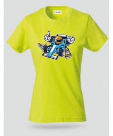 Racer T-shirt Basic Donna