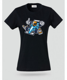 Racer T-shirt Basic Donna