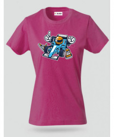 Racer T-shirt Basic Donna
