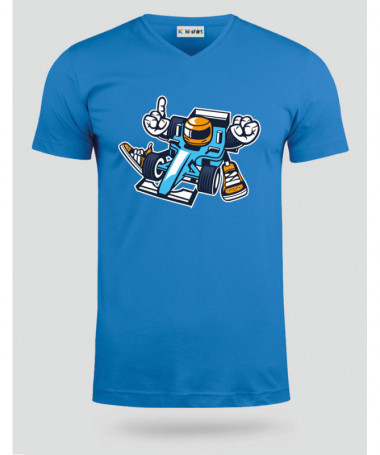 Racer T-shirt Scollo V