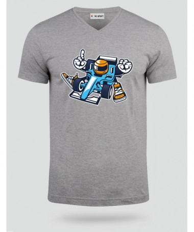 Racer T-shirt Scollo V