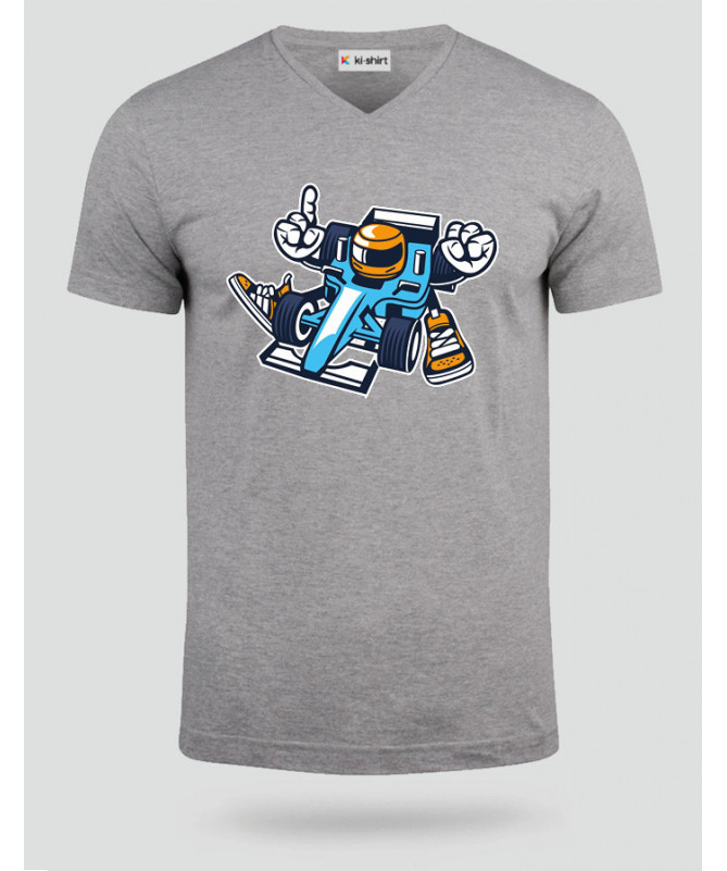 Racer T-shirt Scollo V