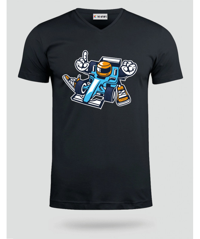 Racer T-shirt Scollo V