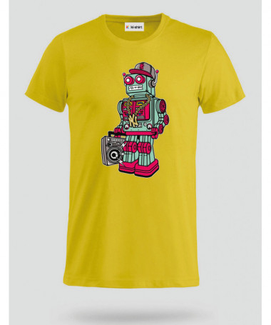 robotboombox T-shirt Basic Uomo