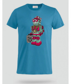 robotboombox T-shirt Basic Uomo