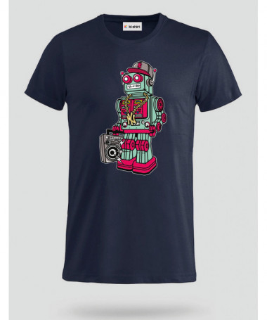 robotboombox T-shirt Basic Uomo
