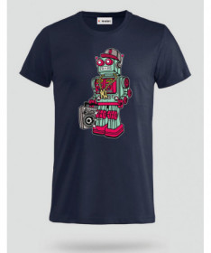 robotboombox T-shirt Basic Uomo