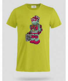 robotboombox T-shirt Basic Uomo