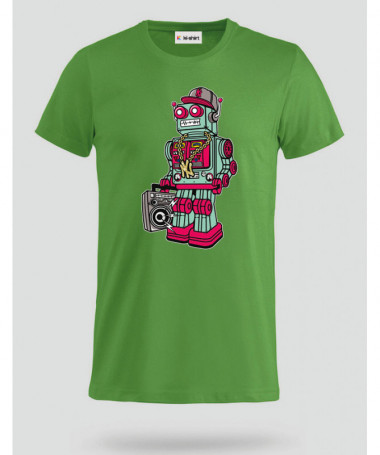 robotboombox T-shirt Basic Uomo