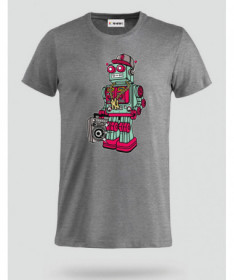 robotboombox T-shirt Basic Uomo