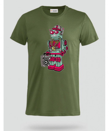 robotboombox T-shirt Basic Uomo