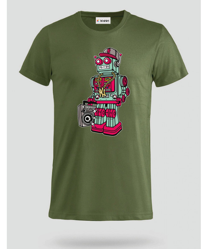 robotboombox T-shirt Basic Uomo