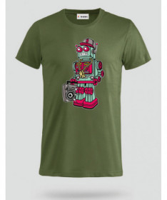 robotboombox T-shirt Basic Uomo
