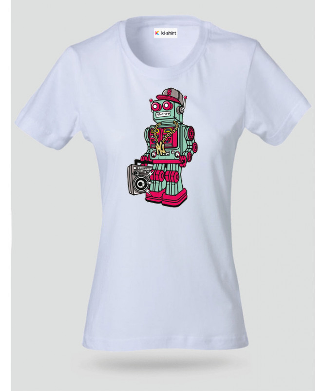 robotboombox T-shirt Basic Donna