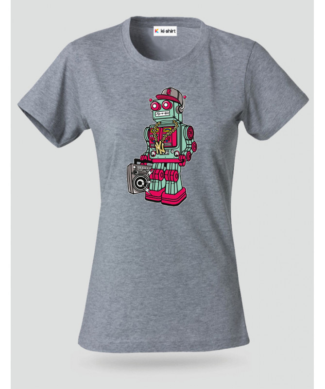 robotboombox T-shirt Basic Donna