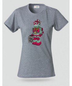 robotboombox T-shirt Basic Donna