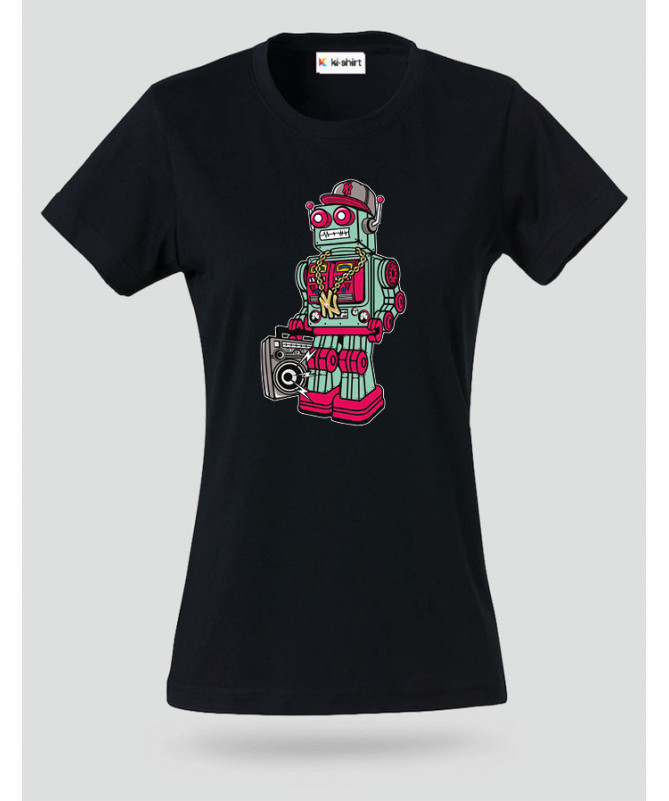 robotboombox T-shirt Basic Donna