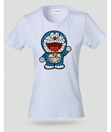 roboticat T-shirt Basic Donna