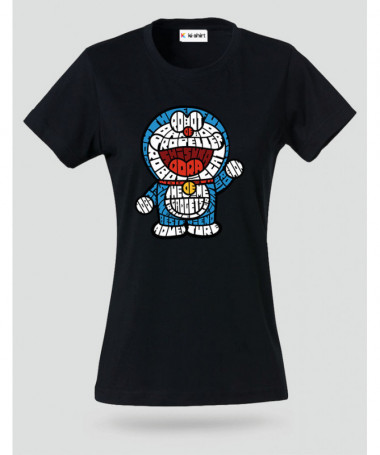 roboticat T-shirt Basic Donna