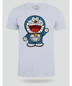 roboticat T-shirt Scollo V