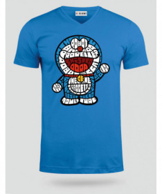 roboticat T-shirt Scollo V