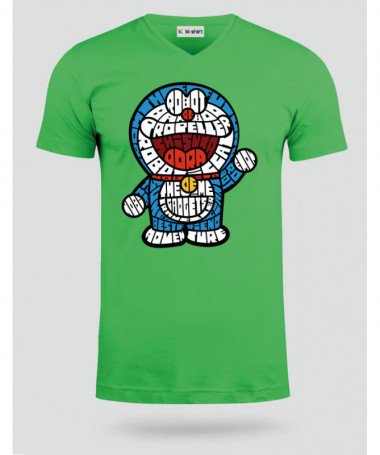 roboticat T-shirt Scollo V