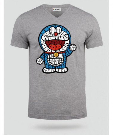 roboticat T-shirt Scollo V