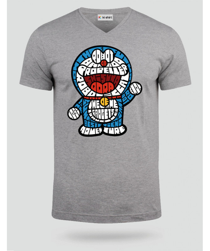 roboticat T-shirt Scollo V